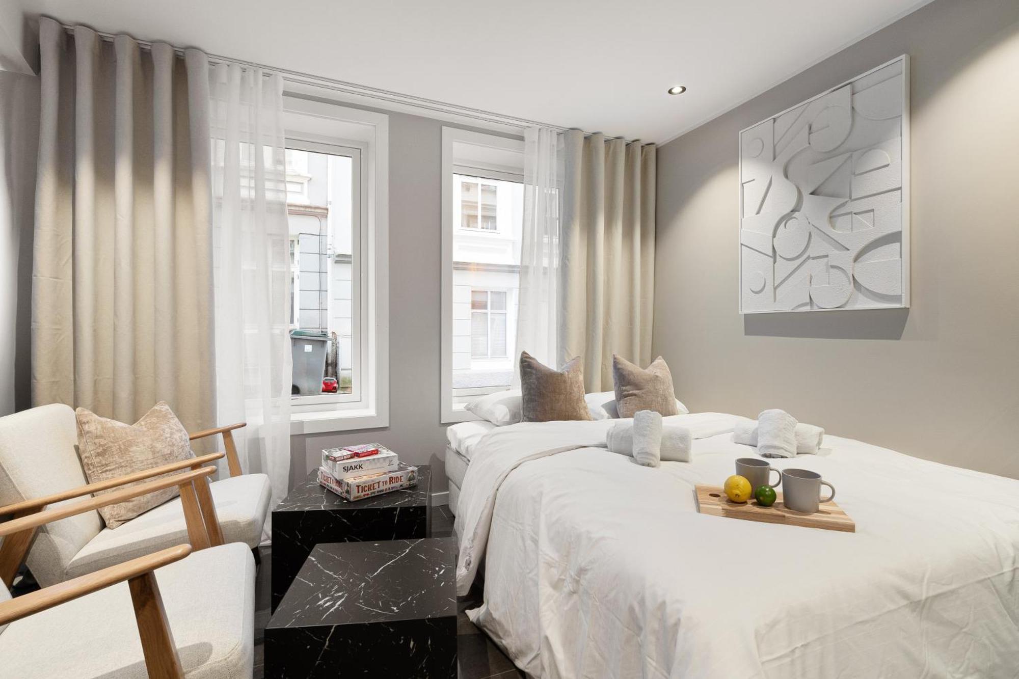 Renovated Jan 24 - Queen Beds - Behind Bryggen Bergen Extérieur photo